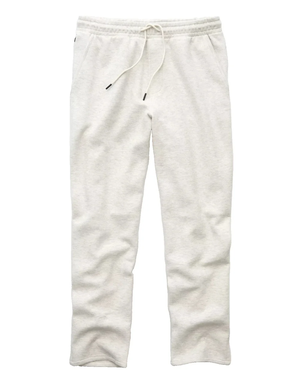American Eagle AE 24/7 Jogger Sweatpants Mens S Heather Cream Fleece NWT